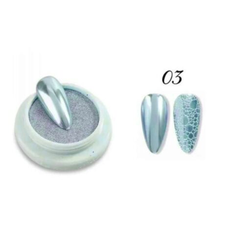 Σκόνη mirror ασημί 5gr