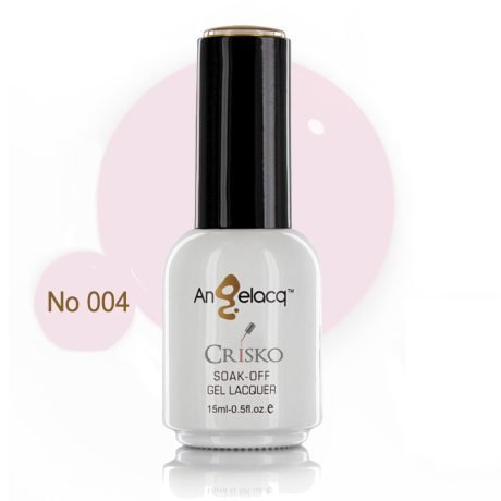 Ημιμόνιμο επαγγελματικό βερνίκι Angelacq 15ml 004 (baby ροζ)