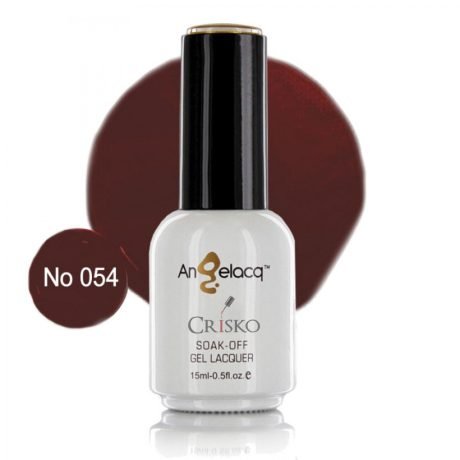 Ημιμόνιμο επαγγελματικό βερνίκι Angelacq 15ml 054 (σοκολατί)