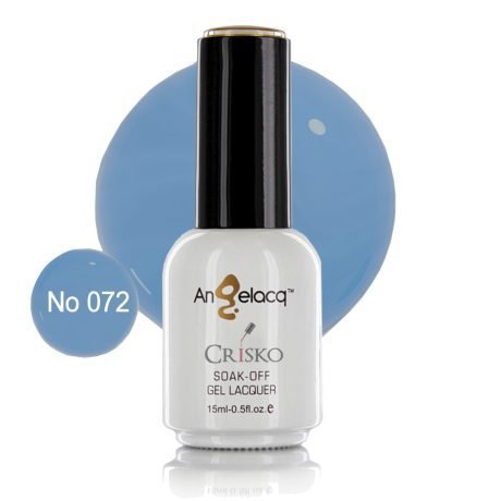 Ημιμόνιμο επαγγελματικό βερνίκι Angelacq 15ml 072 (γαλάζιο)