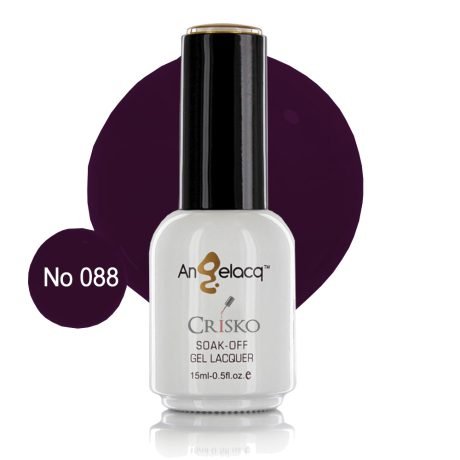 Ημιμόνιμο επαγγελματικό βερνίκι Angelacq 15ml 088 (σκούρο βιολετί)