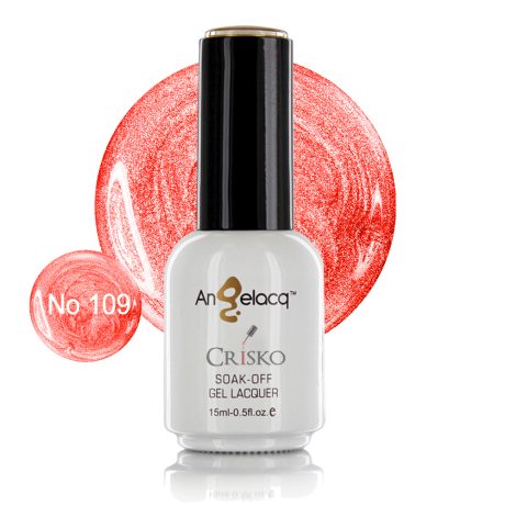 Ημιμόνιμο επαγγελματικό βερνίκι Angelacq 15ml 109 (κόκκινο περλέ)