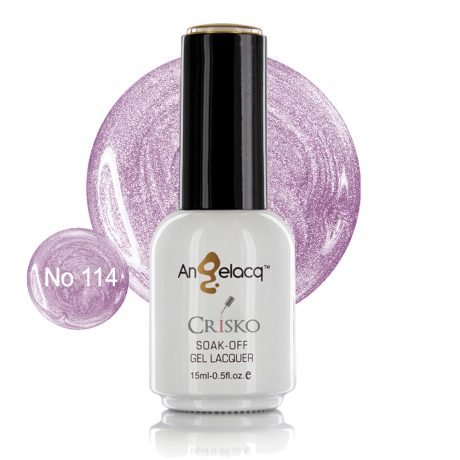 Ημιμόνιμο επαγγελματικό βερνίκι Angelacq 15ml 114 (μπεζ γκρι περλέ)