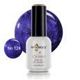 Ημιμόνιμο επαγγελματικό βερνίκι Angelacq 15ml 124 (μπλε μωβ με glitter)