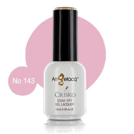 Ημιμόνιμο επαγγελματικό βερνίκι Angelacq 15ml 143 (πορτοκαλί βερικοκί έντονο)