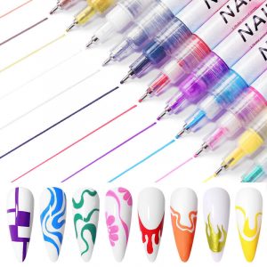 Nail graffiti pen set 12 χρώματα