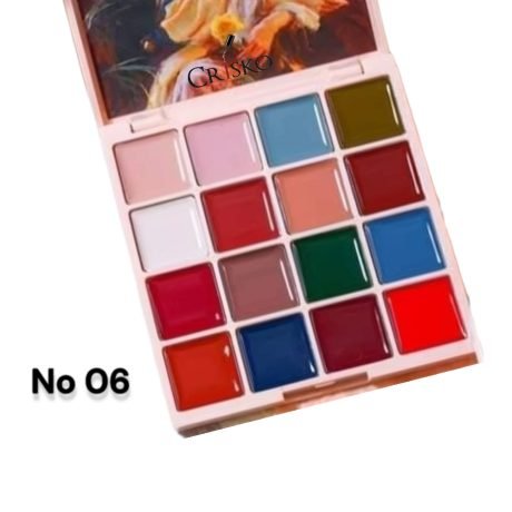 Solid nail gel παλέτα 06