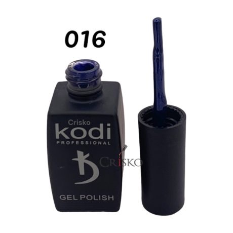 Ημιμόνιμο βερνίκι Kodi 12ml 016 (μπλε σκούρο shimmer)