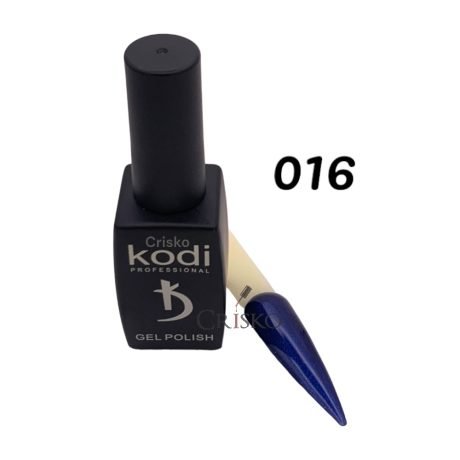 Ημιμόνιμο βερνίκι Kodi 12ml 016 (μπλε σκούρο shimmer)