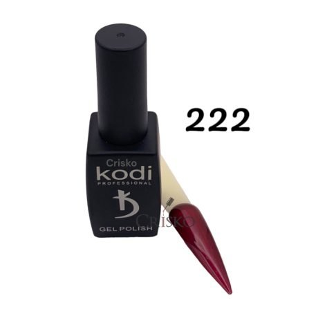 Ημιμόνιμο βερνίκι Kodi 12ml 222 (τριανταφυλλί shimmer)