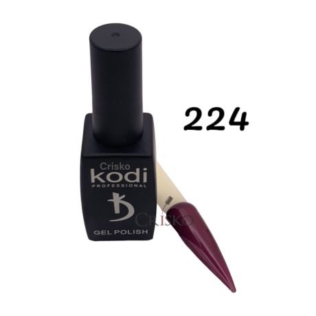 Ημιμόνιμο βερνίκι Kodi 12ml 224 (μωβ περλέ)